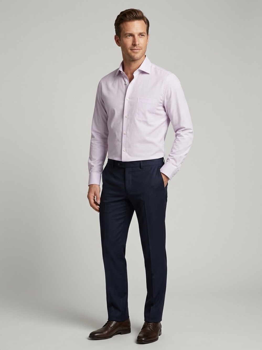 HUGO BOSS Men's Clifford Classic Fit Long Sleeve Button Up Formal Business